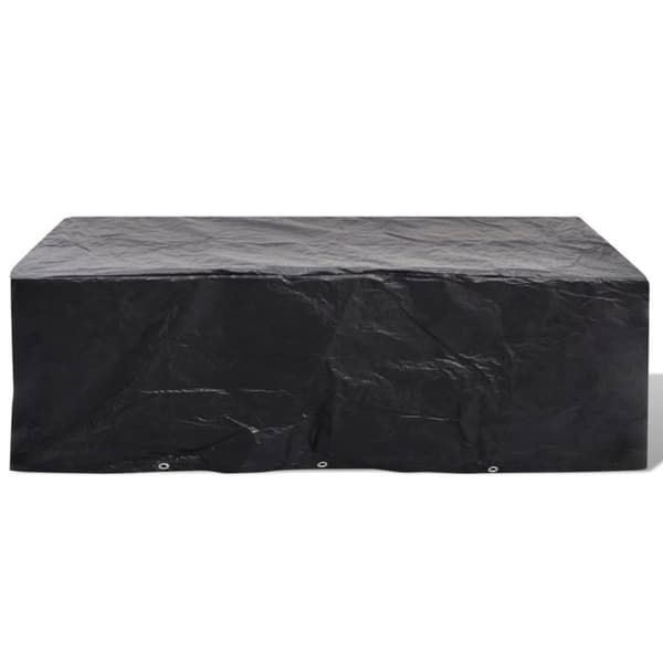 Overtræk til havemøbler - Living havemøbelovertræk 2 stk. 8-pers. sæt 10 snørehuller 300x140 cm