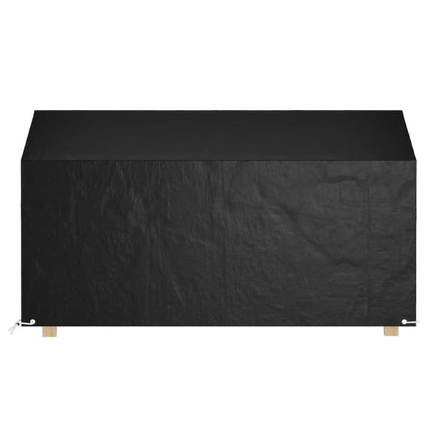 Ulkokalusteiden suojapeitteet - Living Puutarhapenkkisuojat 2 kpl 12 purjerengasta 210x70x70/88 cm PE