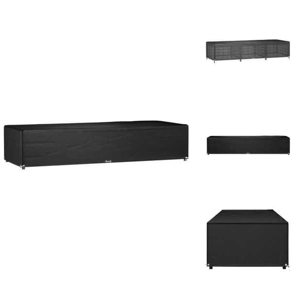 Överdrag till Utemöbler - Living Överdrag för solsäng 12 öljetter 205x75x40 cm polyeten