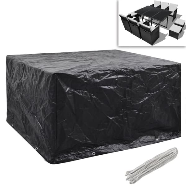 Överdrag för trädgårdsmöbler 2 st 8 öljetter 172x113cm - Möbelöverdrag - Trädgårdsmöbelöverdrag - Home & Living