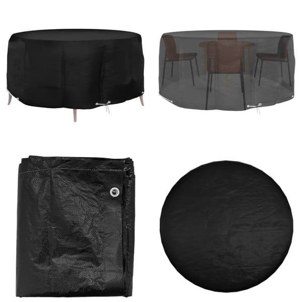 Havemøbelovertræk Ø260x90 cm 10 øjer rundt - Havemøbelovertræk - Møbelovertræk - Home & Living