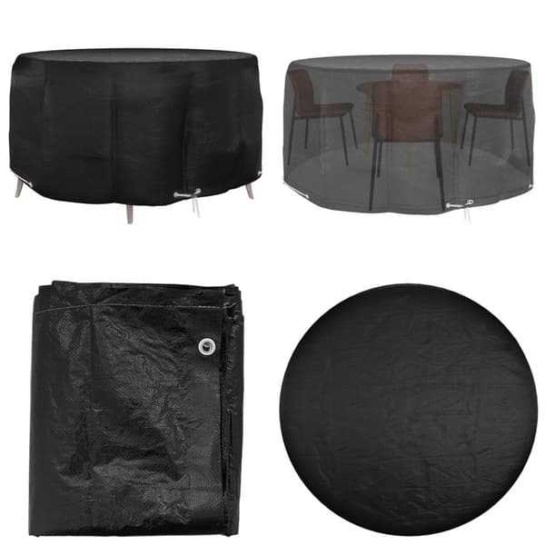 Havemøbelovertræk Ø230x90 cm 10 øjer rundt - Havemøbelovertræk - Møbelovertræk - Home & Living