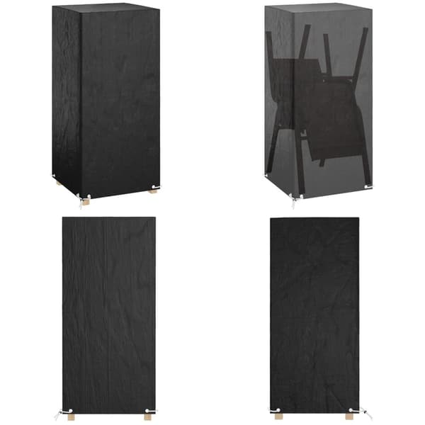 Överdrag för trädgårdsmöbler 8 ölj. 75x70x140 cm polyeten - Möbelöverdrag - Överdrag - Home & Living