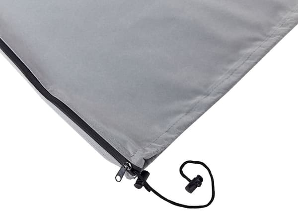 Parasolovertræk Gråt PVC-belagt stof 157 x 69 x 53 cm Vandtæt parasolovertræk Overtræk Have Udendørsmøbler