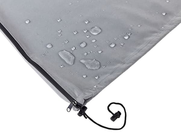 Överdrag till trädgårdsparasoll Grå PVC-belagt tyg 157 x 69 x 53 cm Trädgård Uteplats Terass