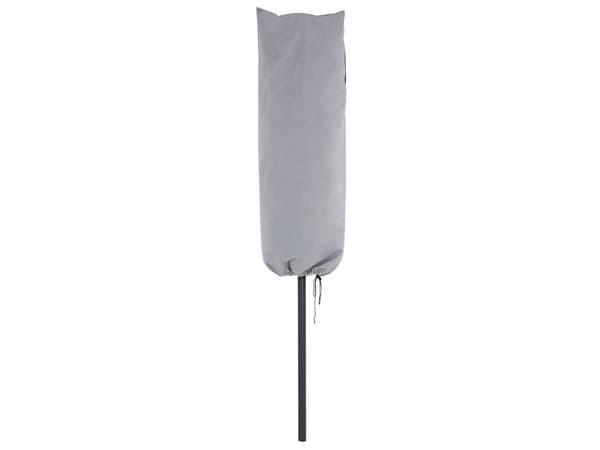 Överdrag till trädgårdsparasoll Grå PVC-belagt tyg 157 x 69 x 53 cm Trädgård Uteplats Terass