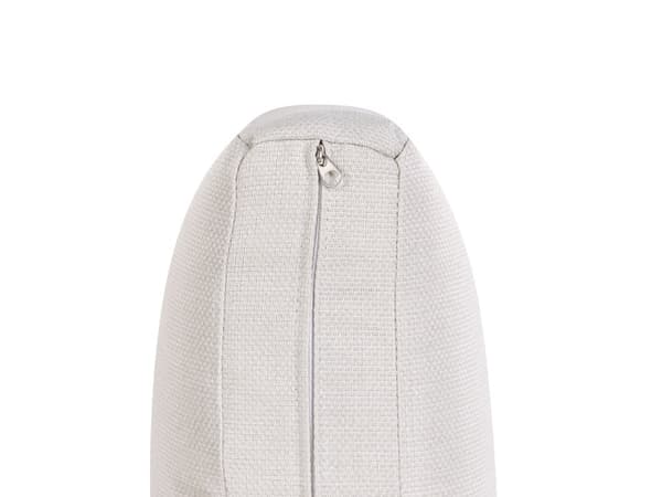 Kuddfodral Set Utomhusbruk Off-White Polyester Olefin Vattenbeständigt Extra Överdrag Set UV-skydd med Dragkedja