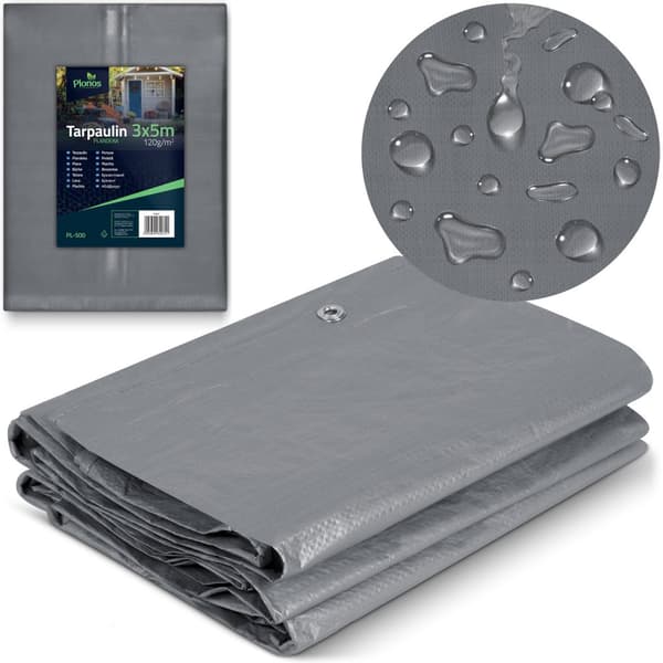 Presenning 300 x 500 cm 120 g/m2 Plonos PL-500
