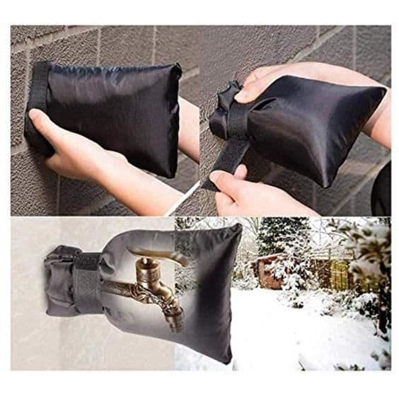 Kranöverdrag - OXFORD - Kit med 2 - Skydd mot kyla - Lätt att använda - Mått 18x15 cm