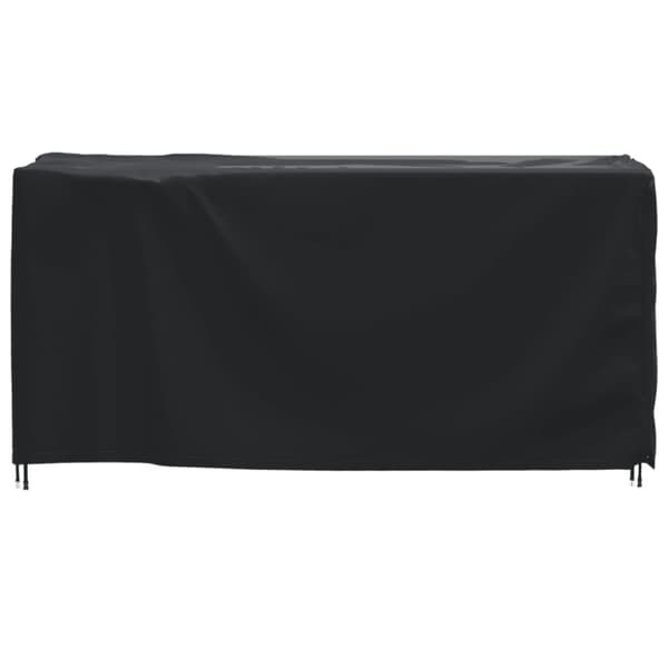 vidaXL havemøbelovertræk 2 stk. 180x70x90 cm vandtæt 420D sort