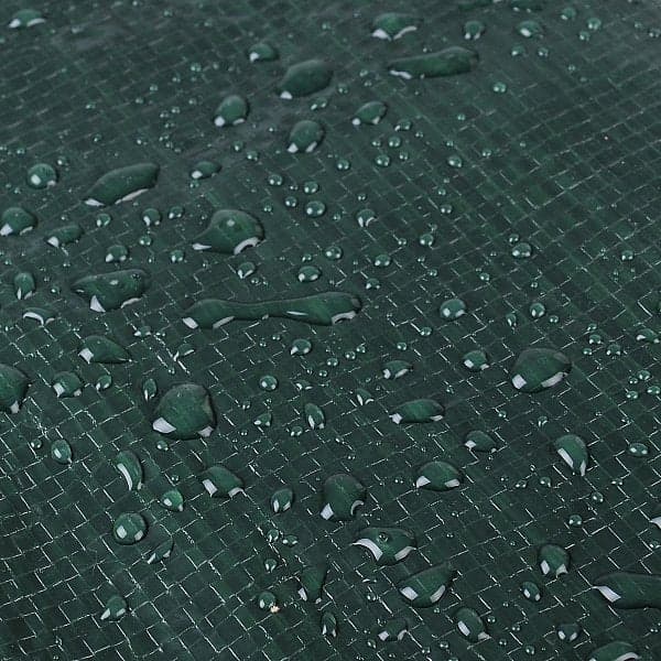 Rootz Beskyttelsesbetræk - Havemøbelbetræk - Sædesæt til havemøbler - Polyethylenstof - UV-bestandig - Rivebestandig - 65x65x120/80 cm