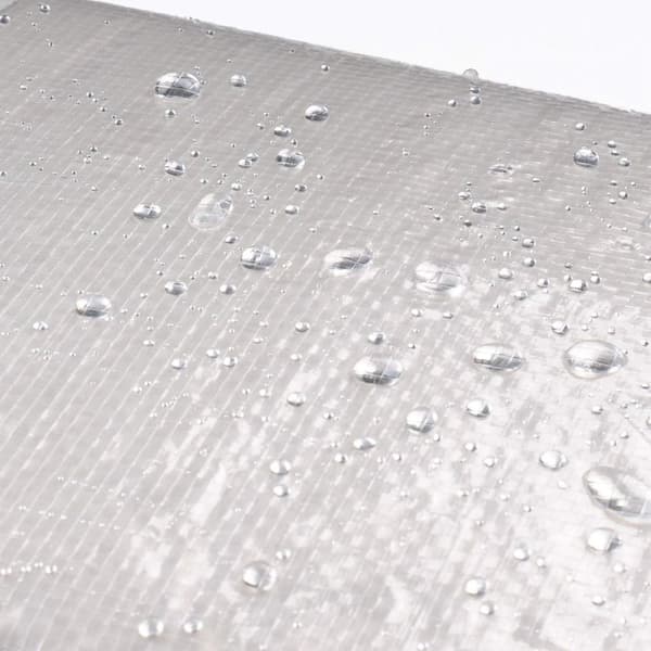 Rootz Transparent Presenning - PE-stof - Beskyttende udendørsbetræk - Vejrbestandig møbelbeskytter - Vaskbar og UV-bestandig - 240 cm x 136 cm x 88 cm