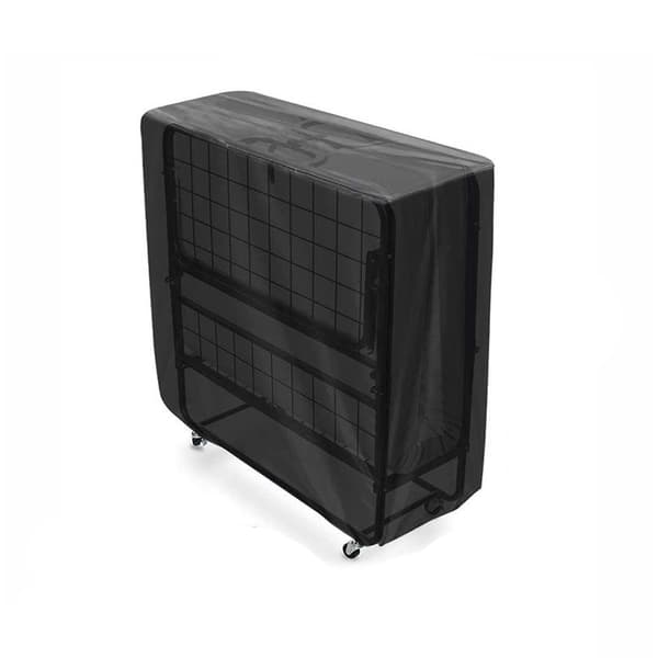 INF Fällbart sängöverdrag - Svart 210D - 84" L x 33" B x 42" H