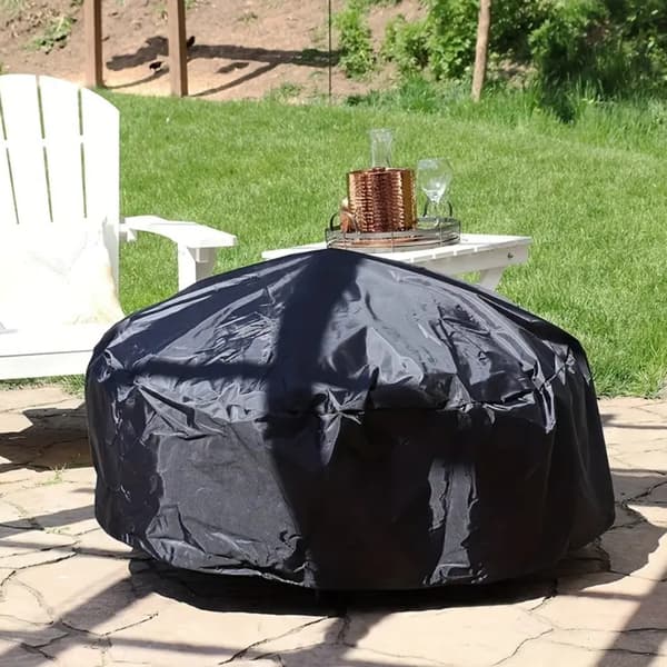 INF Fire Pit Cover - 85x40CM - Svart - Väderbeständig