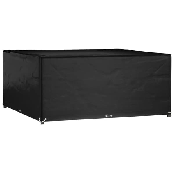 Överdrag för trädgårdsmöbler 16 ölj. 250x250x90 cm fyrkantig