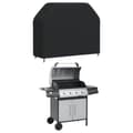 Miniatyrbild 2 av 2: Grillskydd 162x61x122 cm svart 420D oxford