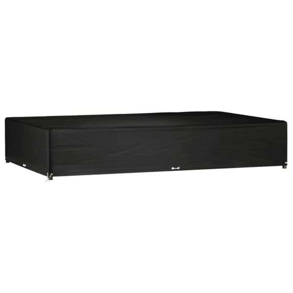 Överdrag för trädgårdsmöbler 16 ölj. 325x205x60 cm rektangulärt
