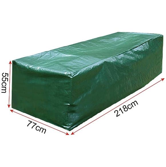 Rootz puutarhakalusteiden päällinen - patiosarjan kansi - ulkopöytä - PE-kangas - 218 cm x 77 cm x 55 cm