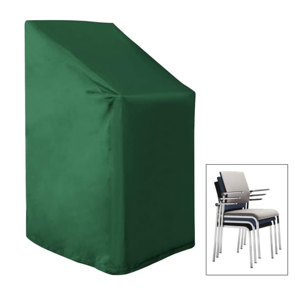 Rootz möbelöverdrag - Trädgårdsskydd - UV-beständig - Väderbeständig - Rivbeständig PE - Lätt att använda - Grön - 100g/m² - 110x110x70cm