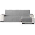 Miniatyrbild 1 av 4: Eysa Mist Cover, Microfiber, C/6 Grå-Grå, Schäslong 290 cm. Lämplig för soffor från 300 till 350 cm - F348206D
