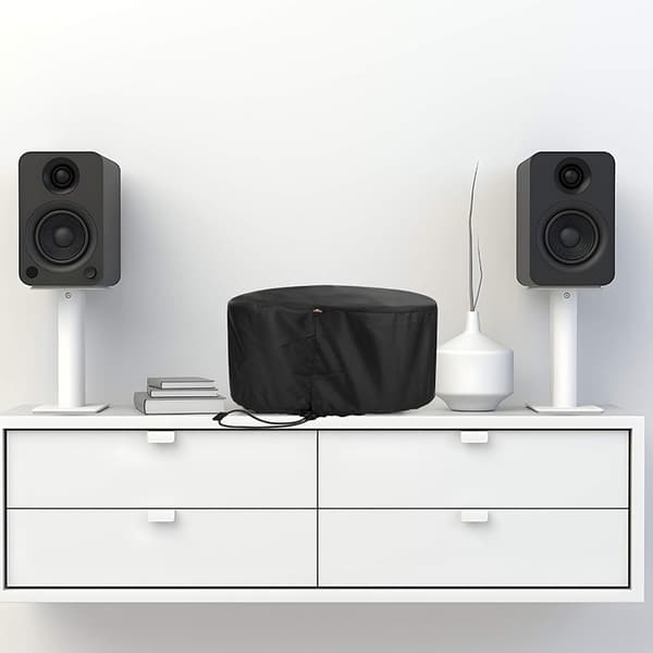 INF Svart støvtrekk for CD-spiller til Sony Boombox/Magnavox