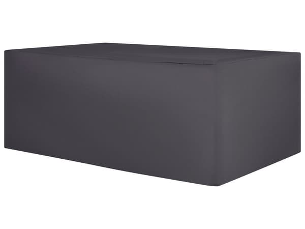 Trekk til hagemøbler Svart PVC-belagt stoff 275 x 230 x 70 cm Hagetilbehør Utemøbler Regntrekk
