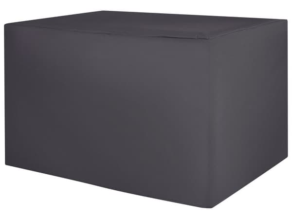 Havemøbelbetræk Sort PVC 185 x 105 x 75 cm Overtræk til Havemøbler Presenning til Udendørs Møbler Cover Møbelbeskyttelse Havemøbelsæt