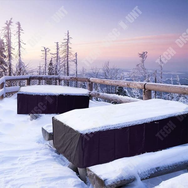 Praktiskt överdrag för trädgårdsmöbler Vindtätt Vattentätt UV Universal Vattentätt tyg Sofföverdrag 180 x120 x74 cm