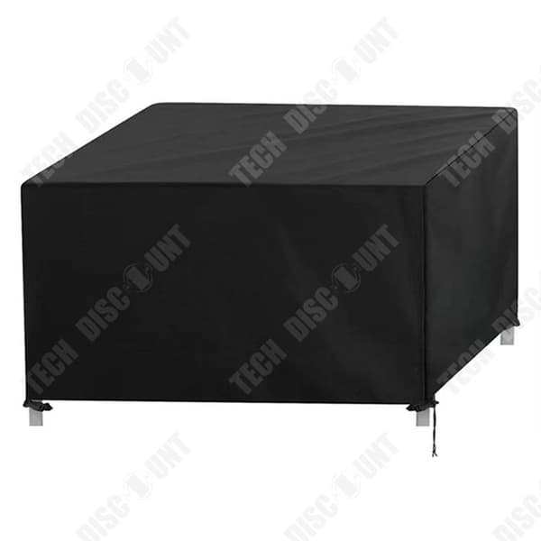 TD Trädgårdsmöbelöverdrag för utomhusbruk Oxford Canvas 315 x 160 x 74 cm Trädgårdsbordsöverdrag Trädgårdsmöbelöverdrag