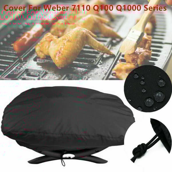 INF Weber Q1000 Grilltrekk: Vanntett og støvtett grilltrekk