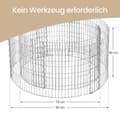 Miniatyrbild 4 av 4: Gabion, SONGMICS GGB479, 90x40 cm, Silver