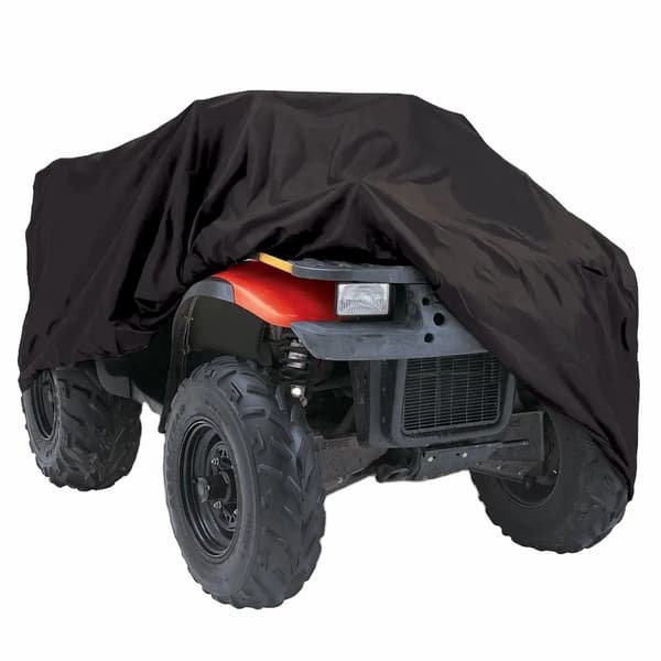 INF Sort ATV-dækken - Oxford-stofbeskyttelse Model 4