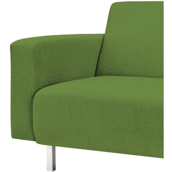 Martina Home , Stretch sofföverdrag, Canvas (50% polyester, 45% bomull, 5% elastan), Grön, 3-sits (180-240)