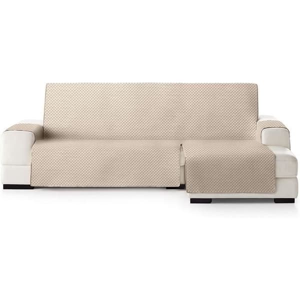 Eysa Oslo Överdrag, Microfiber, C/1 Beige-ecru, schäslong 290 cm. Lämplig för soffor från 300 till 350 cm - F347201D