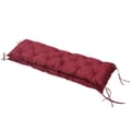Miniatyrbillede 8 af 9: Bænk Pude, 3 Sitzer, 150x98x8 cm, Rød