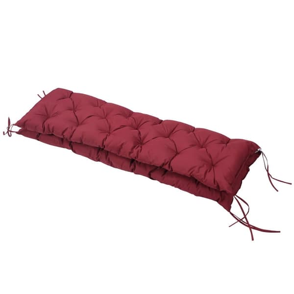 Bænk Pude, 3 Sitzer, 150x98x8 cm, Rød