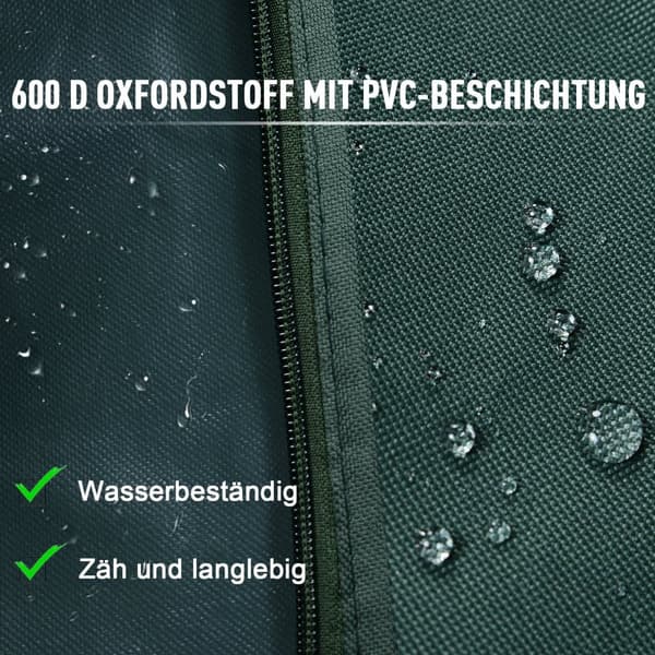 Trädgårdsgungskydd, 177x114x152 cm, Grön