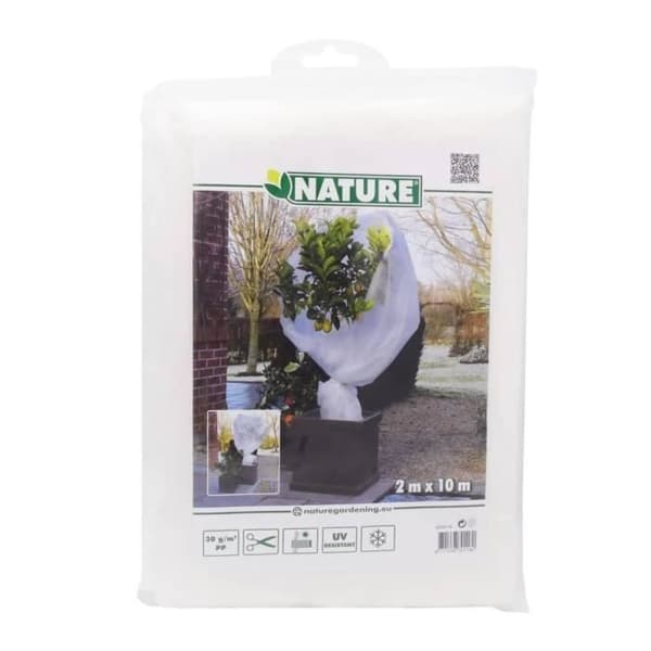 Nature talvifleecepeitto 30 g/m² valkoinen 2 x 10 m