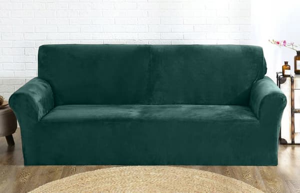 KLÄDSEL SOFFA 1-sits soffa GRÖN SAMMETS