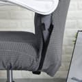 Pikkukuva 5 / 11: PÄÄLLINEN PYÖRIVÄ toimistotuoli HARMAA jacquard