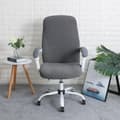 Pikkukuva 2 / 11: PÄÄLLINEN PYÖRIVÄ toimistotuoli HARMAA jacquard