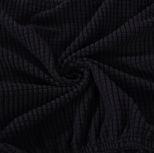 PÄÄLLINEN Skandinaavinen tuoli MUSTA jacquard