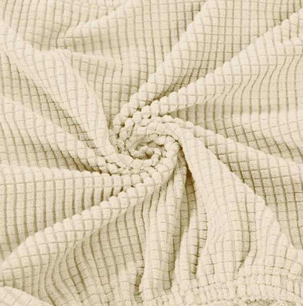 KLÄDSEL Skandinavisk stol CRÈME jacquard