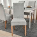 Pikkukuva 3 / 11: PÄÄLLINEN samettituoli VELVET HARMAA PAKSU