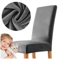 Pikkukuva 1 / 11: PÄÄLLINEN samettituoli VELVET HARMAA pehmo PAKSU