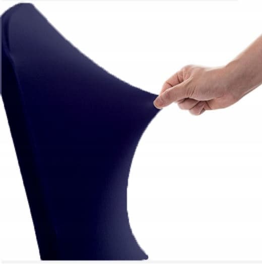 Tuolin päällinen, joustava, tummansininen, premium