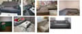 Miniatyrbillede 11 af 11: BETRÆK SOFA 2-personers sofa GRÅ FLØJL