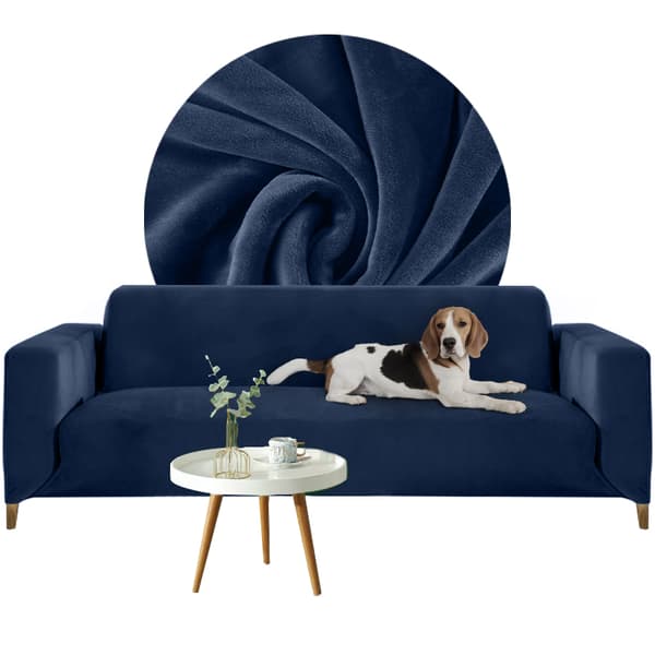 BETRÆK SOFA 3-personers sofa MARINEBLÅ