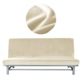 Pikkukuva 1 / 11: PÄÄLLINEN VUODESOHVAAN 190-210cm KERMANVÄRINEN velour