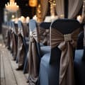 Pikkukuva 5 / 9: TUOLIN PÄÄLLINEN TUMMANHARMAA premium banquet